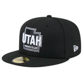 Utah Mammoth New Era State Shape 1st Season 59FIFTY Fitted Hat - Black | New Era online