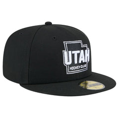 Utah Mammoth New Era State Shape 1st Season 59FIFTY Fitted Hat - Black | New Era online