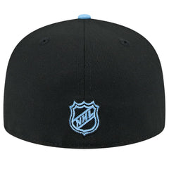 Utah Mammoth New Era Lockup 1st Season 59FIFTY Fitted Hat - Black/Light Blue | New Era Lifestyle