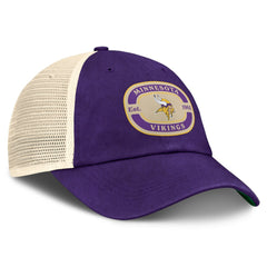 Minnesota Vikings Top of the World Team Patch Adjustable Hat - Purple - NFL