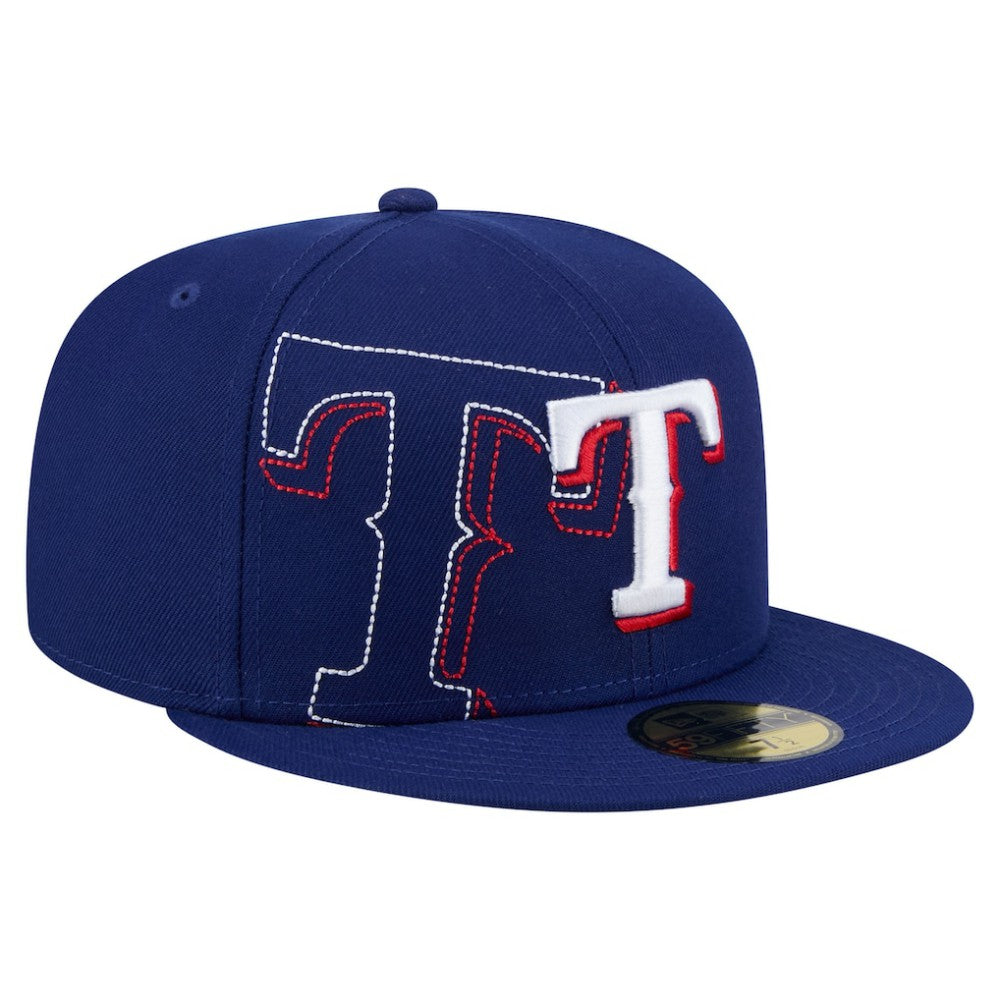 Texas Rangers New Era Yarn Stitch 59FIFTY Fitted Hat Near Me