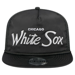 Chicago White Sox New Era Retro Satin Script Golfer Adjustable Hat Sale