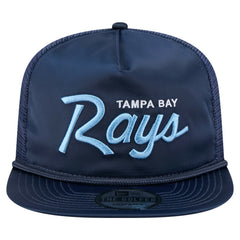 Tampa Bay Rays New Era Retro Satin Script Golfer Adjustable Hat Sale