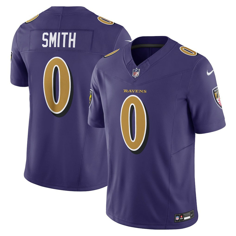 Roquan Smith Baltimore Ravens Alternate 2 Vapor F.U.S.E. Limited Jersey - Purple - Nike