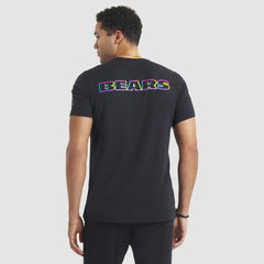 Chicago Bears Tall 2025 NFL Crucial Catch Tri-Blend Dri-FIT T-Shirt - Black - Nike