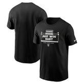 Las Vegas Raiders Primetime Local Essential T-Shirt - Black - Nike