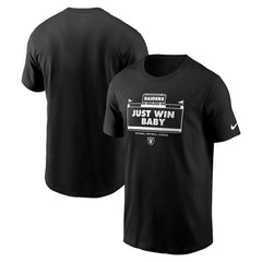Las Vegas Raiders Primetime Local Essential T-Shirt - Black - Nike