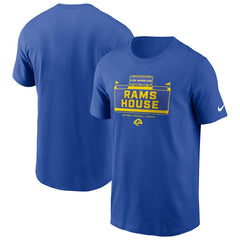 Los Angeles Rams Primetime Local Essential T-Shirt - Royal - Nike