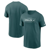 Philadelphia Eagles Primetime Local Essential T-Shirt - Midnight Green - Nike