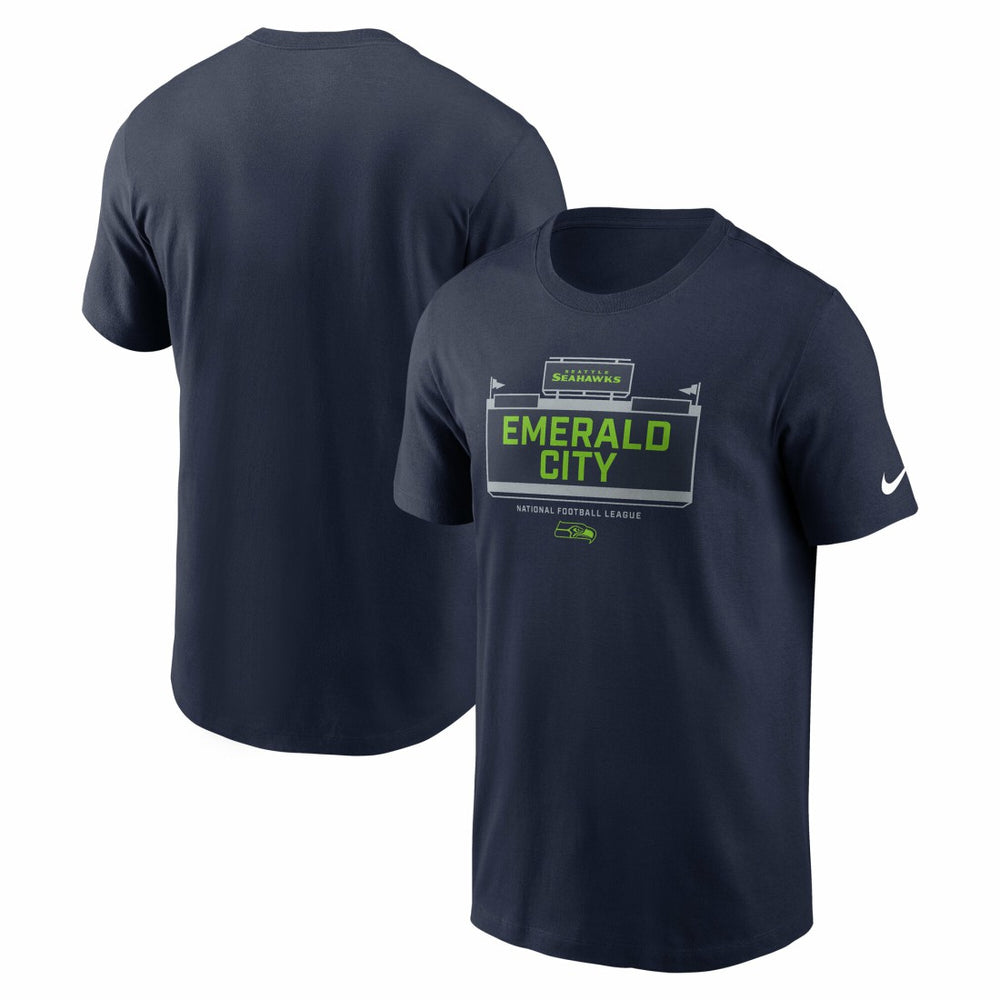 Seattle Seahawks Primetime Local Essential T-Shirt - College Navy - Nike