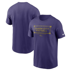 Baltimore Ravens Primetime Local Essential T-Shirt - Purple - Nike