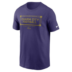 Baltimore Ravens Primetime Local Essential T-Shirt - Purple - Nike