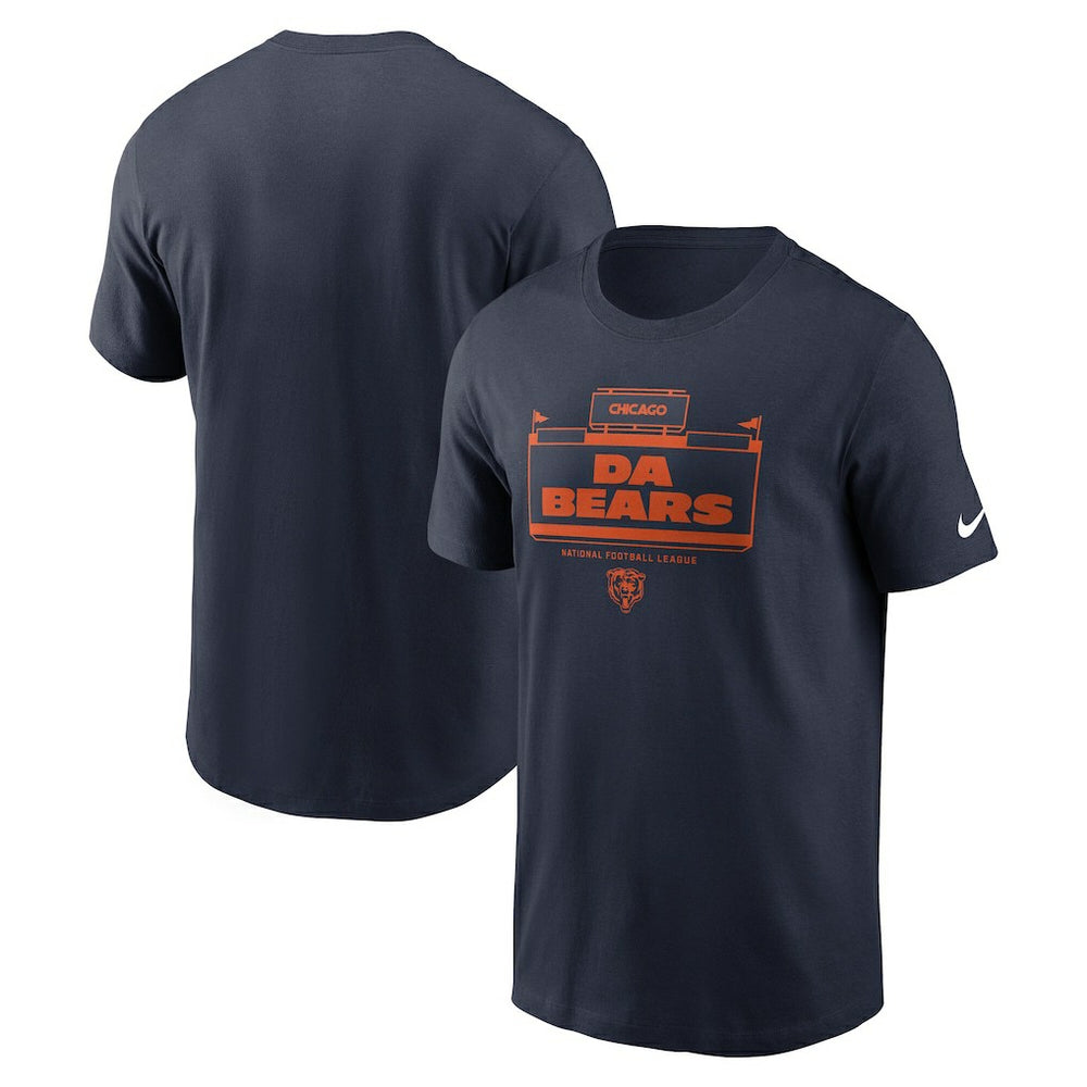 Chicago Bears Primetime Local Essential T-Shirt - Navy - Nike