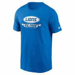 Detroit Lions Primetime Local Essential T-Shirt - Blue - Nike