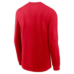 Kansas City Chiefs Play to Win Essential Long Sleeve T-Shirt - Red - Nike