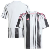 Adidas - Juventus Youth 2025/26 Home Replica Jersey - White