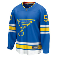 Jordan Binnington St. Louis Blues Fanatics Home Breakaway Player Jersey - Blue | Fanatics on sale