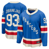 Mika Zibanejad New York Rangers Fanatics Centennial Breakaway Jersey - Blue | Fanatics sale