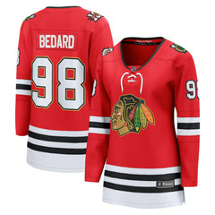 Connor Bedard Chicago Blackhawks Fanatics Women's Centennial Breakaway Player Jersey - Red | Fanatics near me