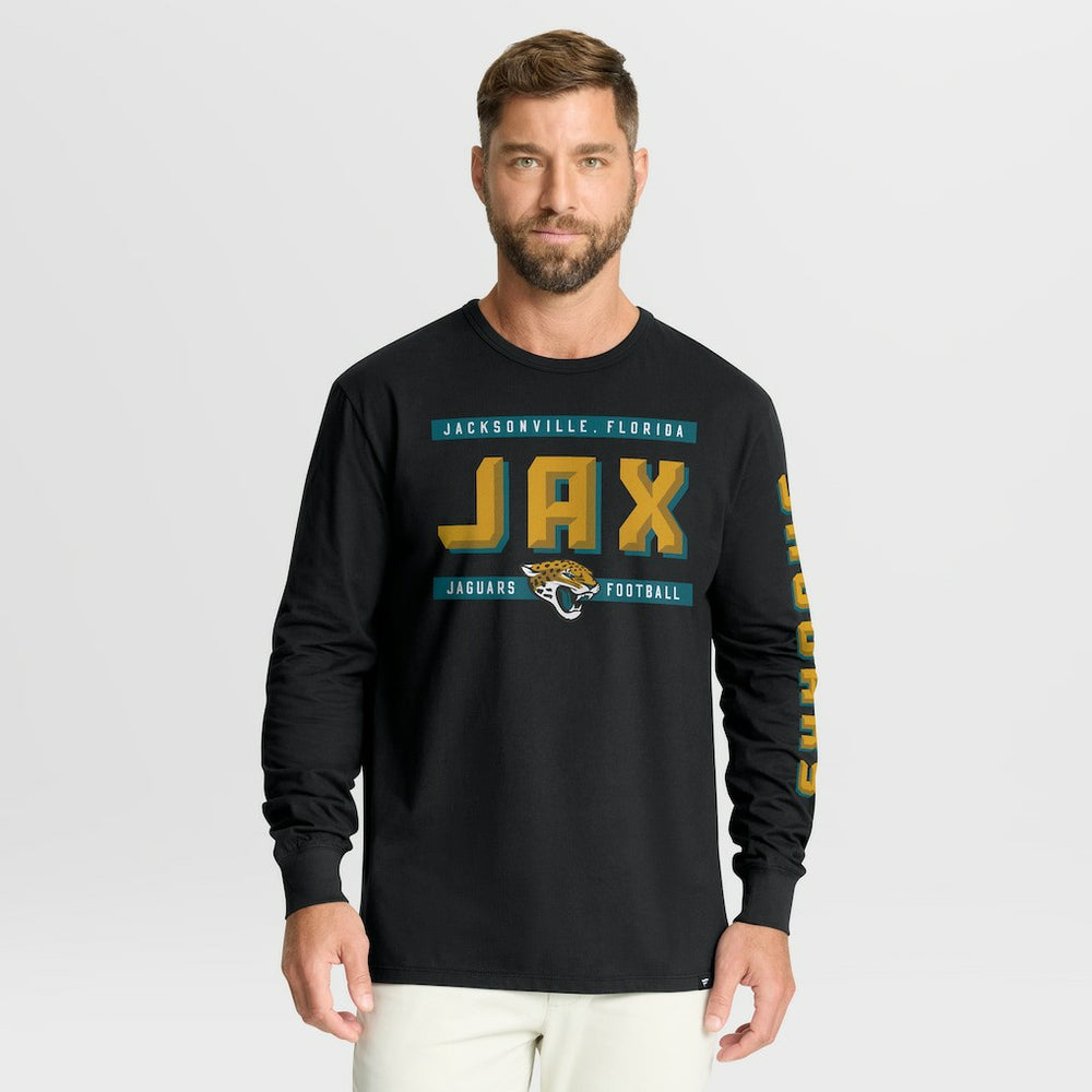 Jacksonville Jaguars Hometown Sweep Legacy Long Sleeve T-Shirt - Black - Fanatics