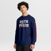 New England Patriots Hometown Sweep Legacy Long Sleeve T-Shirt - Navy - Fanatics