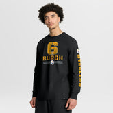 Pittsburgh Steelers Hometown Sweep Legacy Long Sleeve T-Shirt - Black - Fanatics
