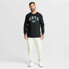 New York Jets Hometown Sweep Legacy Long Sleeve T-Shirt - Black - Fanatics