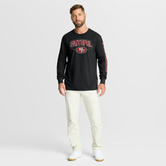 San Francisco 49ers Hometown Sweep Legacy Long Sleeve T-Shirt - Black - Fanatics
