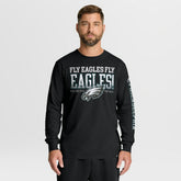 Philadelphia Eagles Hometown Sweep Legacy Long Sleeve T-Shirt - Black - Fanatics