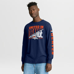 Denver Broncos Hometown Sweep Legacy Long Sleeve T-Shirt - Navy - Fanatics