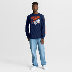Denver Broncos Hometown Sweep Legacy Long Sleeve T-Shirt - Navy - Fanatics