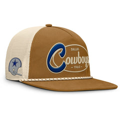 Dallas Cowboys Heritage Adjustable Hat - Brown - Fanatics