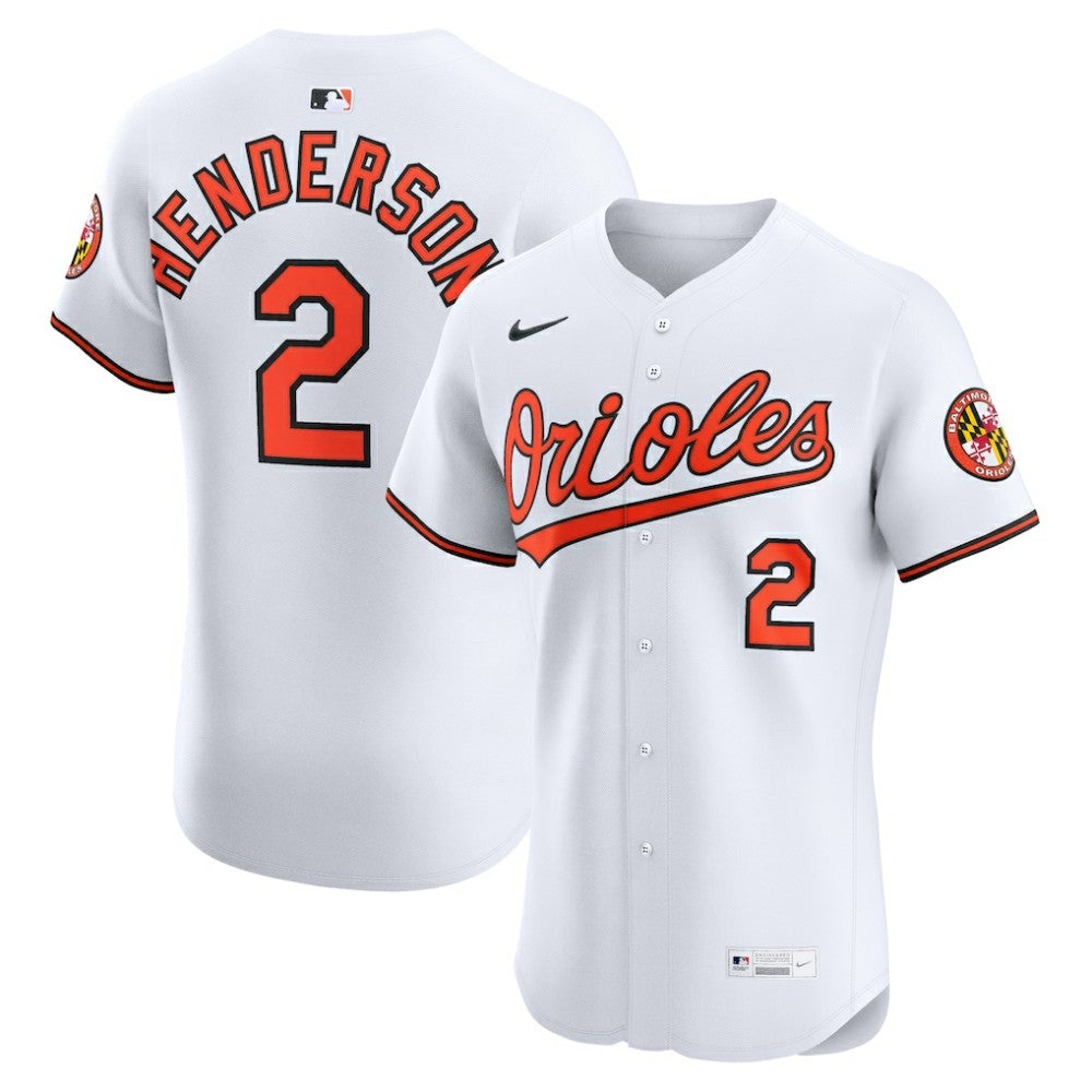 Gunnar Henderson Baltimore Orioles Nike Home Elite Jersey Discount