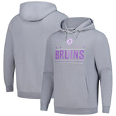 Boston Bruins Levelwear Hockey Fights Cancer Pulsar Off Season Tri-Blend Pullover Hoodie - Gray | NHL discount