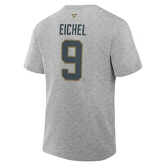 Jack Eichel Vegas Golden Knights Fanatics Authentic Stack Name & Number T-Shirt - Heather Gray | Fanatics on sale