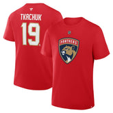 Matthew Tkachuk Florida Panthers Fanatics Authentic Stack Name & Number T-Shirt - Red | Fanatics Lifestyle