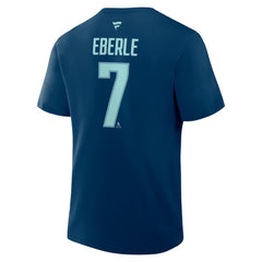 Jordan Eberle Seattle Kraken Fanatics Authentic Stack Name & Number T-Shirt - Navy | Fanatics near me