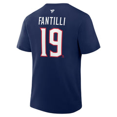 Adam Fantilli Columbus Blue Jackets Fanatics Authentic Stack Name & Number T-Shirt - Navy | Fanatics near me
