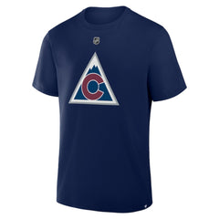 Cale Makar Colorado Avalanche Fanatics Authentic Stack Name & Number T-Shirt - Navy | Fanatics Lifestyle