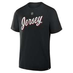 Jacob Markstrom New Jersey Devils Fanatics Authentic Stack Name & Number T-Shirt - Black | Fanatics Clearance