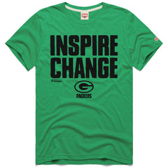 Green Bay Packers Homage Unisex 2024 Inspire Change Tri-Blend T-Shirt - Green - NFL