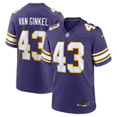 Andrew Van Ginkel Minnesota Vikings Alternate Game Jersey - Purple - Nike