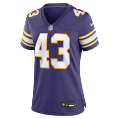 Andrew Van Ginkel Minnesota Vikings Women's Alternate Game Jersey - Purple - Nike