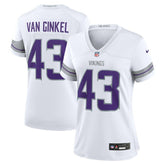 Andrew Van Ginkel Minnesota Vikings Women's Alternate Game Jersey - White - Nike