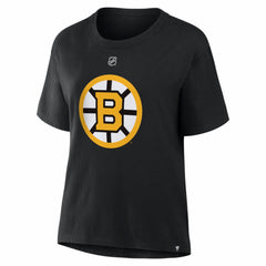 Charlie McAvoy Boston Bruins Fanatics Women's Authentic Stack Name & Number T-Shirt - Black | Fanatics sale