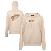 Detroit Red Wings Levelwear Women's Desert Camo Adorn Battalion Pullover Hoodie - Khaki | NHL discount