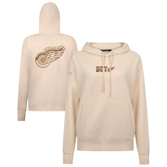 Detroit Red Wings Levelwear Women's Desert Camo Adorn Battalion Pullover Hoodie - Khaki | NHL discount