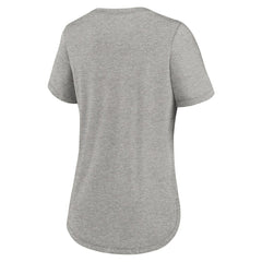 Miami Dolphins Women's Script Tri-Blend T-Shirt - Gray - Nike
