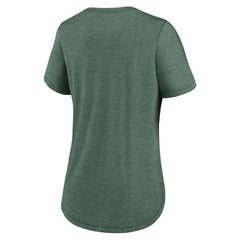 New York Jets Women's Script Tri-Blend T-Shirt - Green - Nike