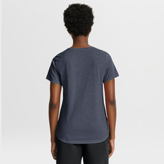 Seattle Seahawks Women's Script Tri-Blend T-Shirt - College Navy - Nike